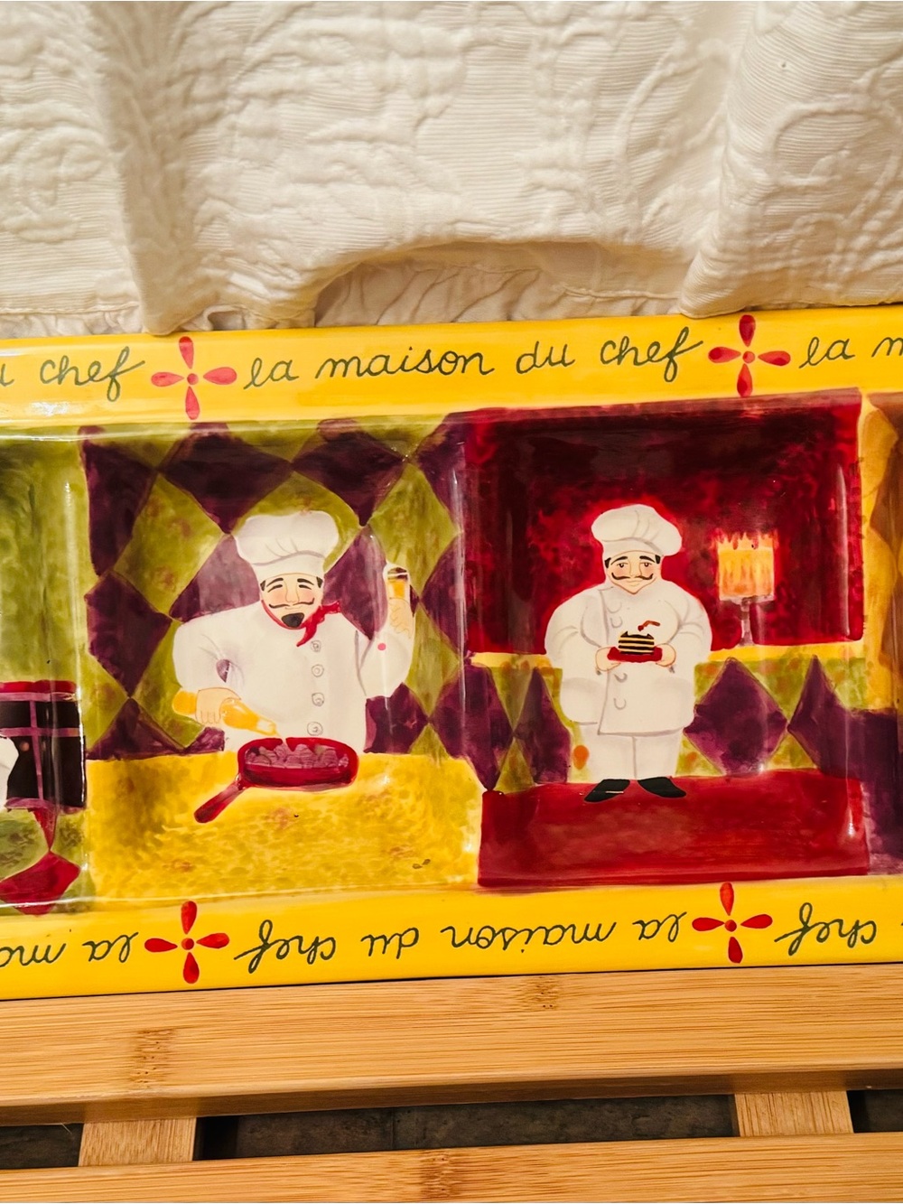 Certified By Jennifer Brinley La Maison du Chef serving dish